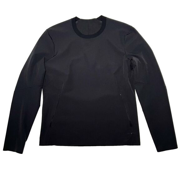 Other - Lululemon Mens crewneck sweater  Zipped Pockets Size M Black